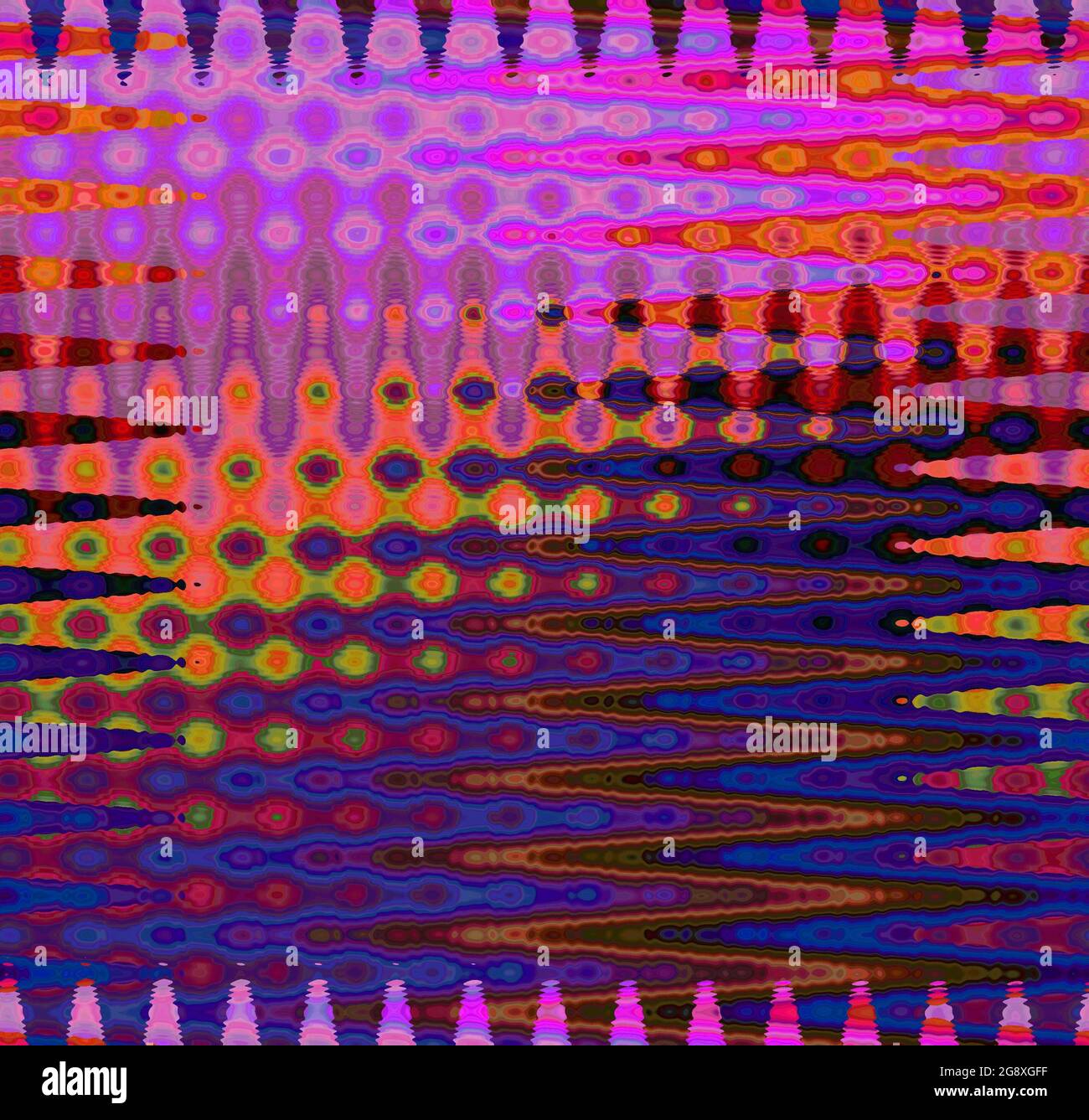 immagine astratta grafica multicolore Foto Stock