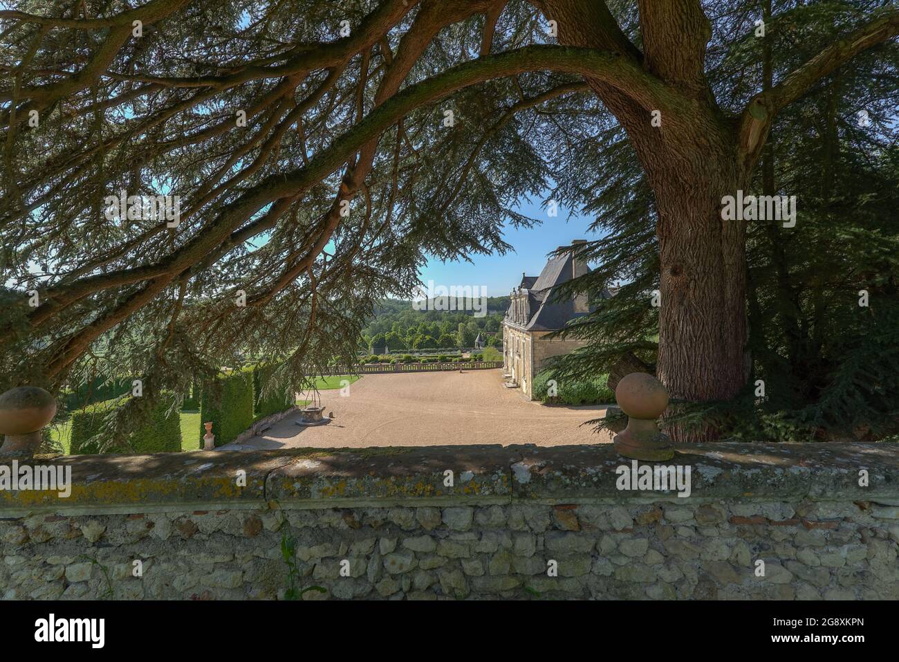 Château de Valmer, Valmer, Valle della Loira, Francia Foto Stock