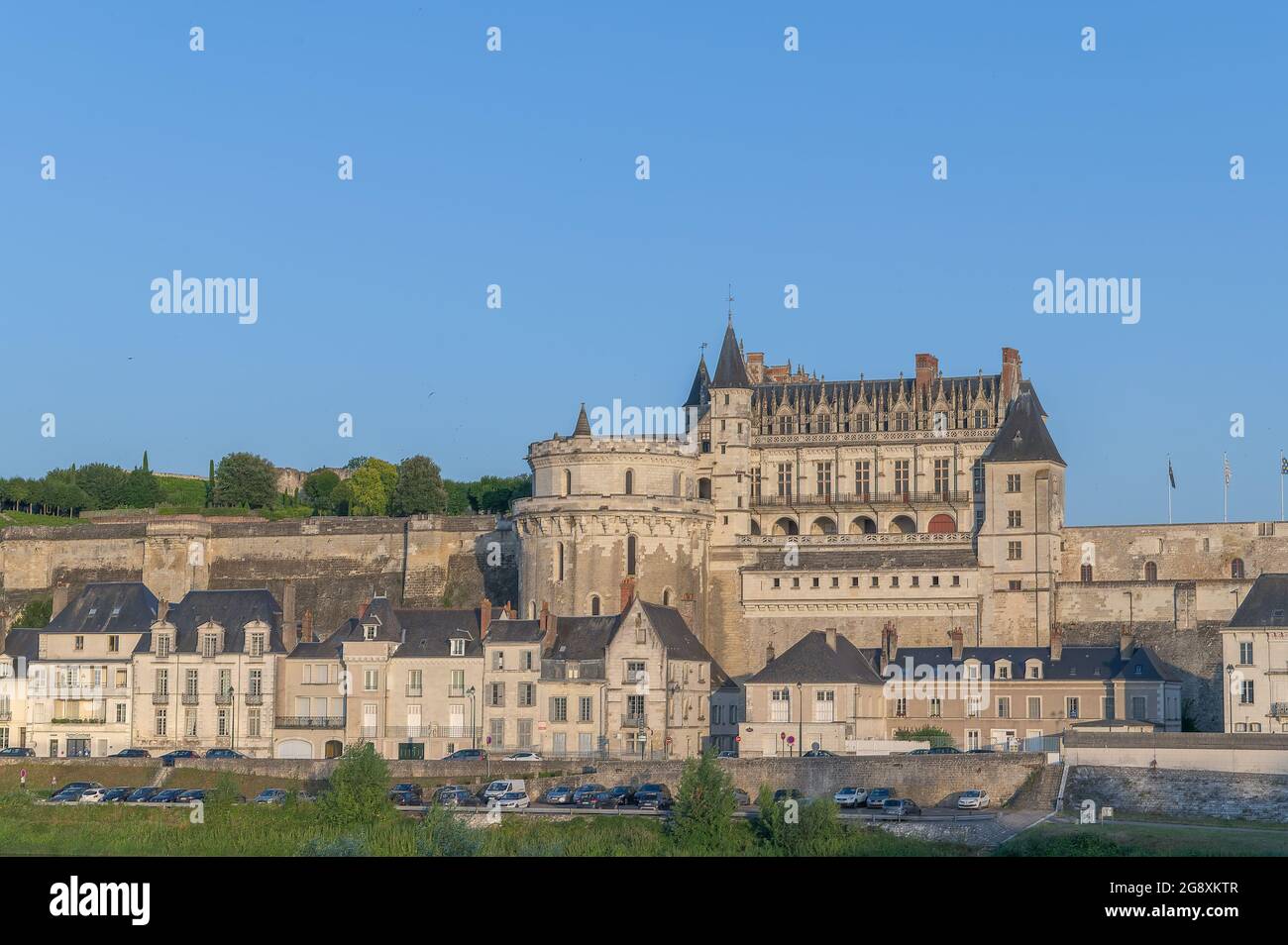 Château d'Amboise, Valle della Loira, Francia Foto Stock