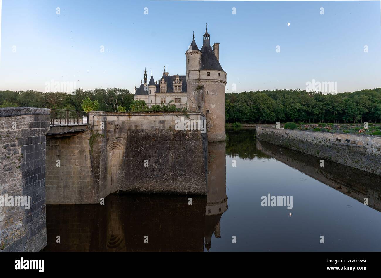 Château de Chenonceau, Chenonceaux, Valle della Loira, Francia Foto Stock