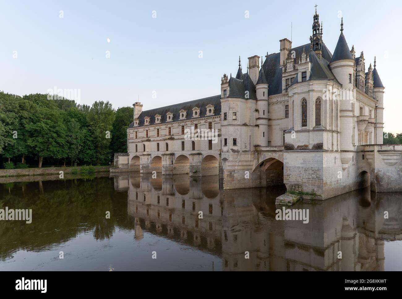 Château de Chenonceau, Chenonceaux, Valle della Loira, Francia Foto Stock