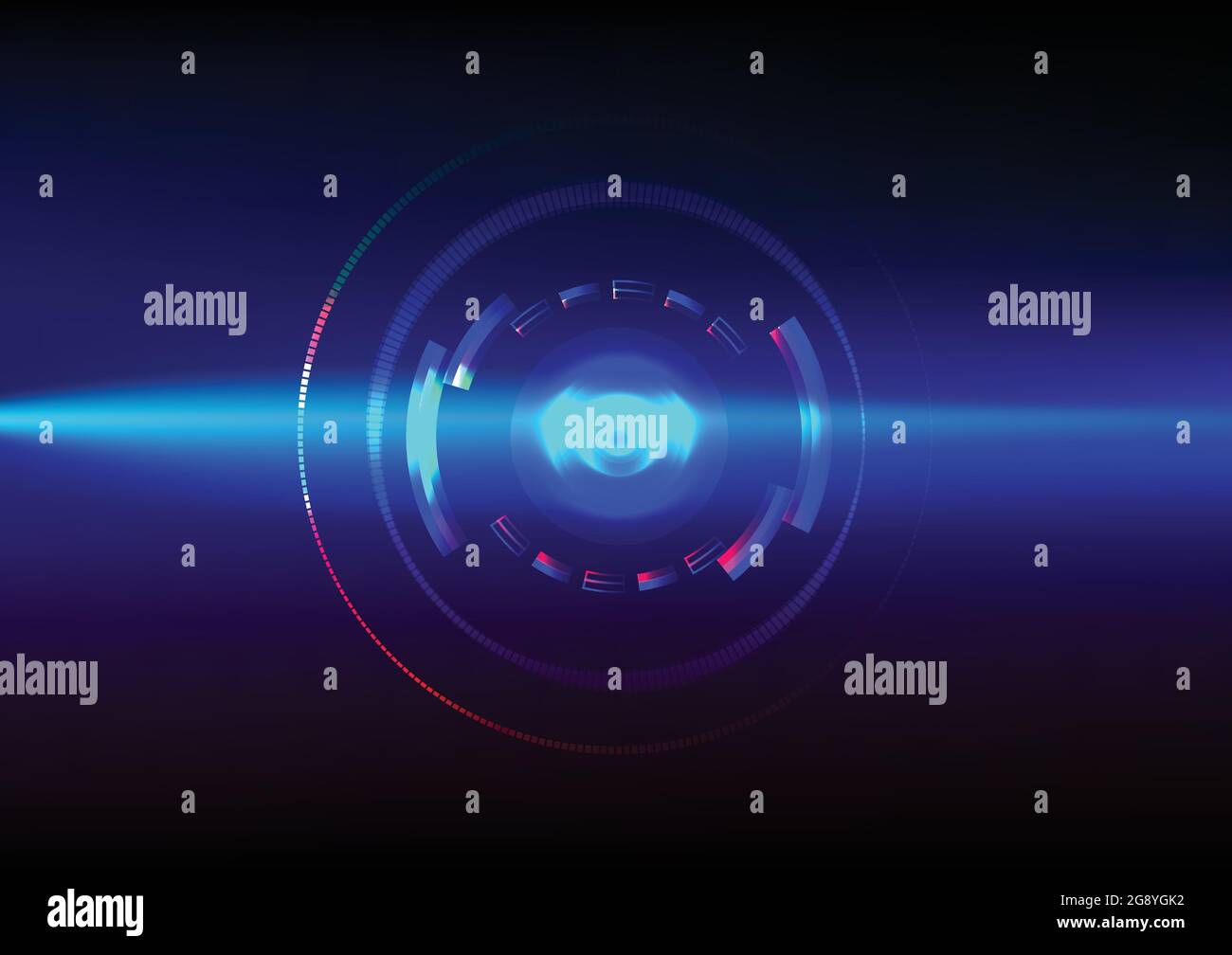 Astratto sfondi sfondo cerchi tecnologia moderna luminoso spazio globale energia innovazione incandescente modello simbolo vettore illustrazione EPS10 Illustrazione Vettoriale