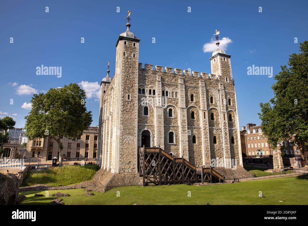 La Torre di Londra, Regno Unito Foto Stock