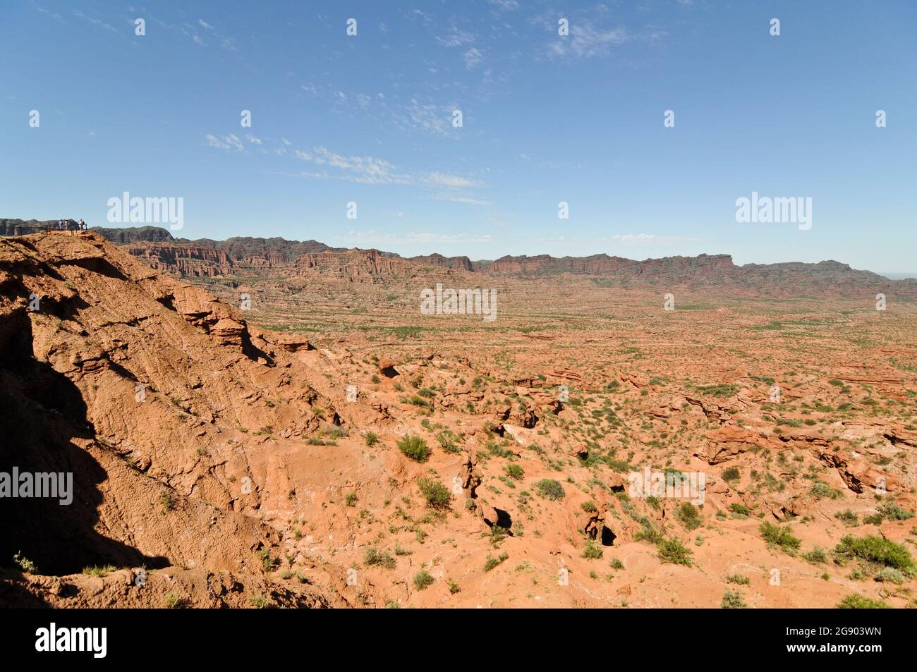 Parco Nazionale della Sierra de las Quijadas. San Luis, Argentina Foto Stock