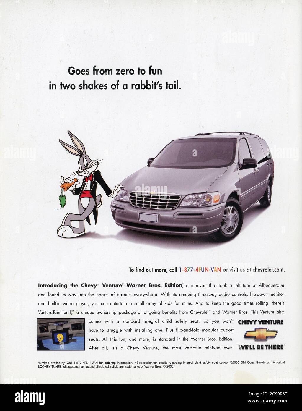 Pagina intera Annuncio da Life Magazine, Maggio 2000 l'ultimo numero mensile, USA Foto Stock