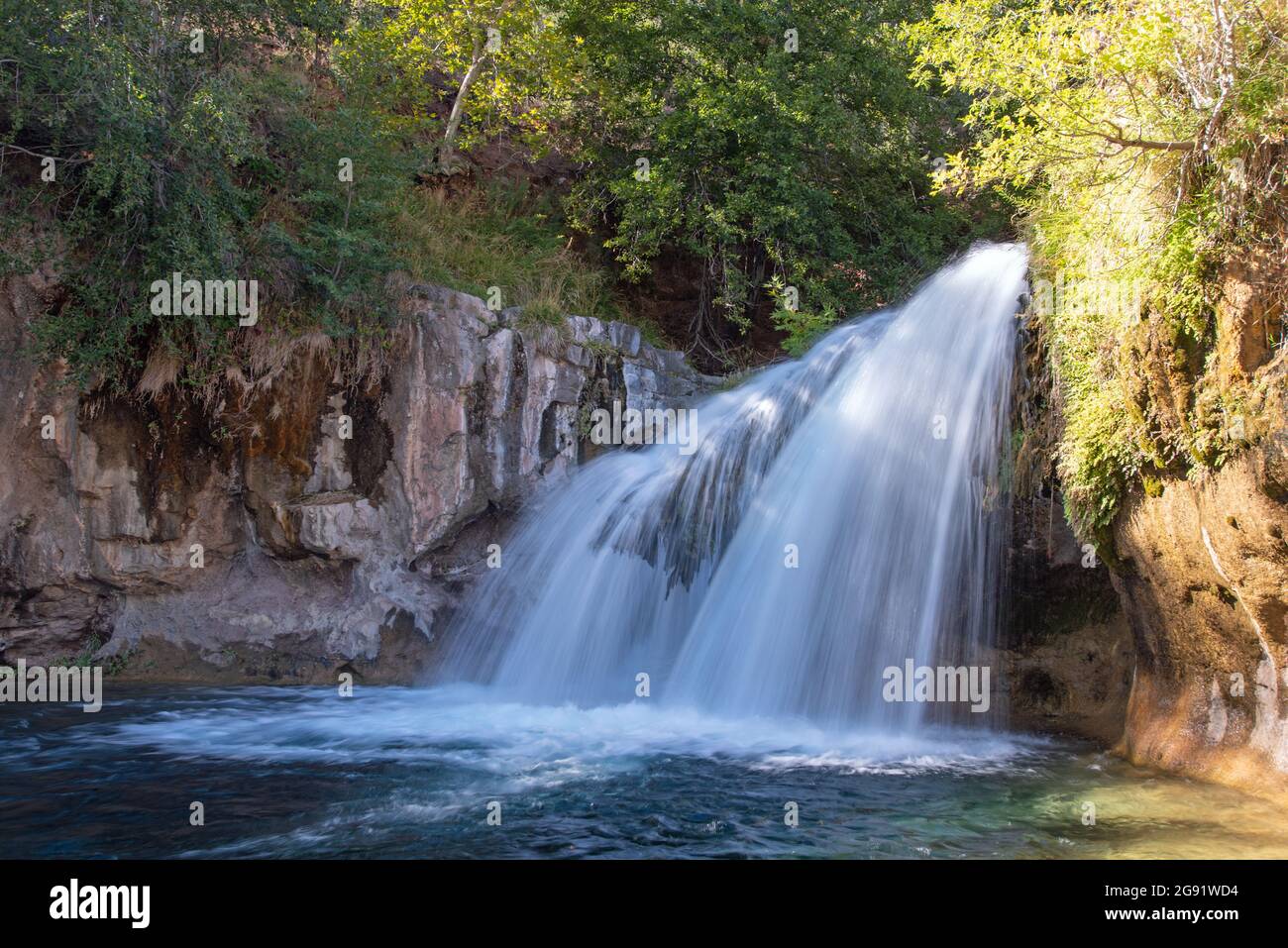 Cascate di Fossil Creek Foto Stock