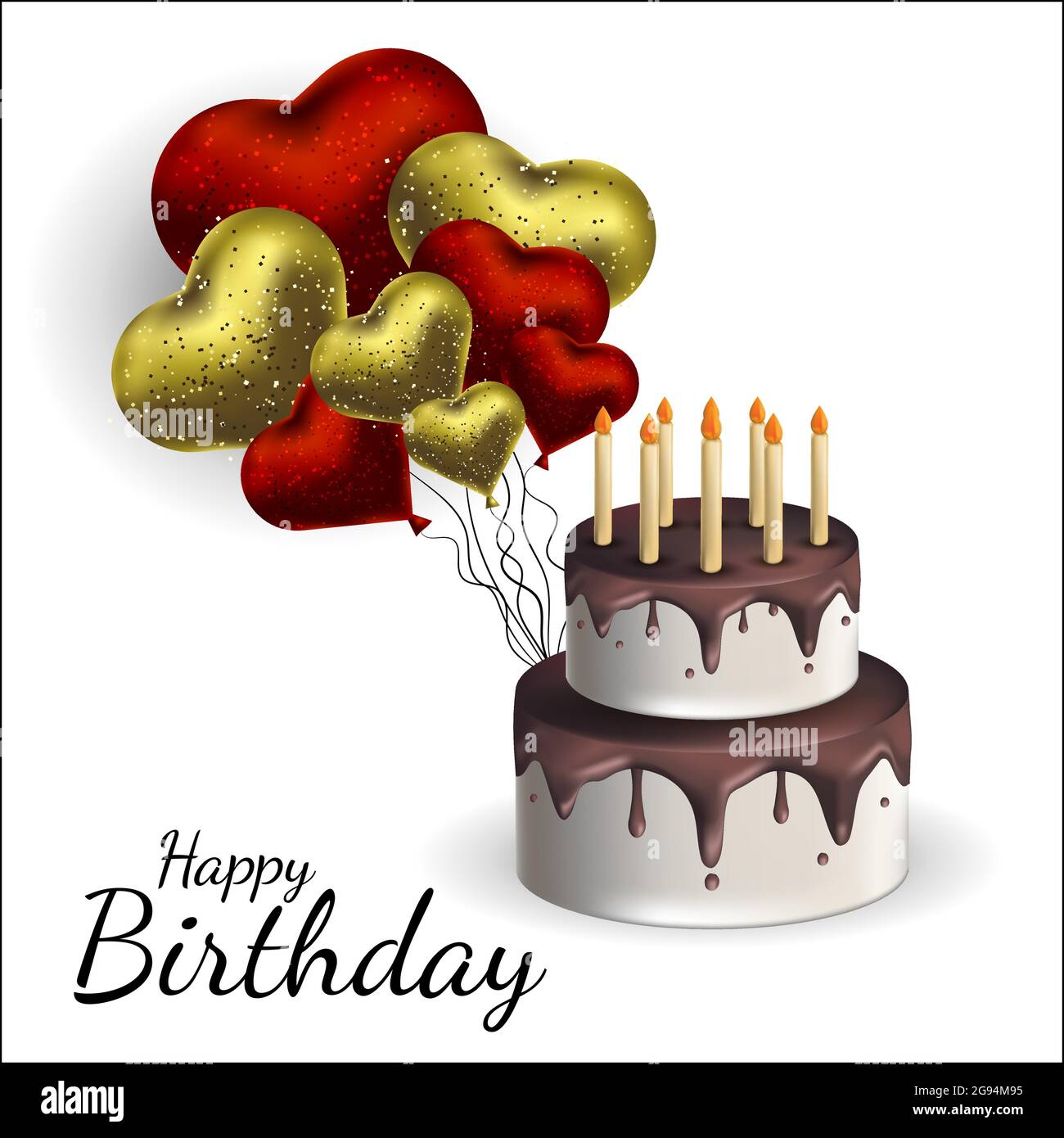 Palloncino gonfiabile a forma TORTA HAPPY BIRTHDAY compleanno party  decorazioni
