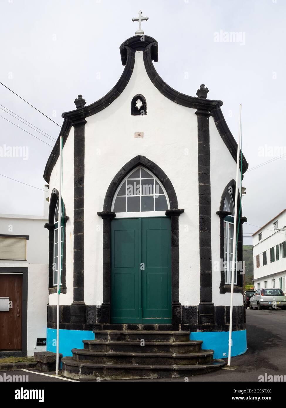 Império do Espírito Santo de Nossa Senhora da Guia, Vila da Praia, Isola Graciosa Foto Stock