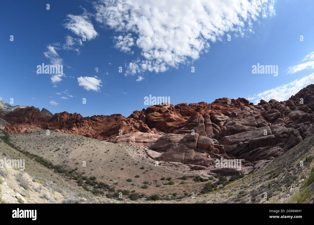 Area ricreativa nazionale del Red Rock Canyon, vicino a Las Vegas, Nevada Foto Stock