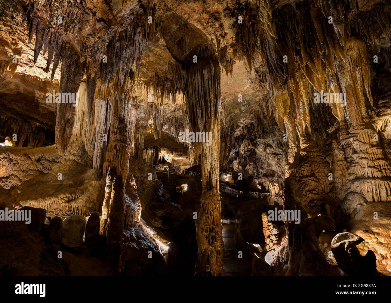 Il fantasma di Plutone a Plutone's Chasm, Luray Caverns, Virginia, USA Foto Stock