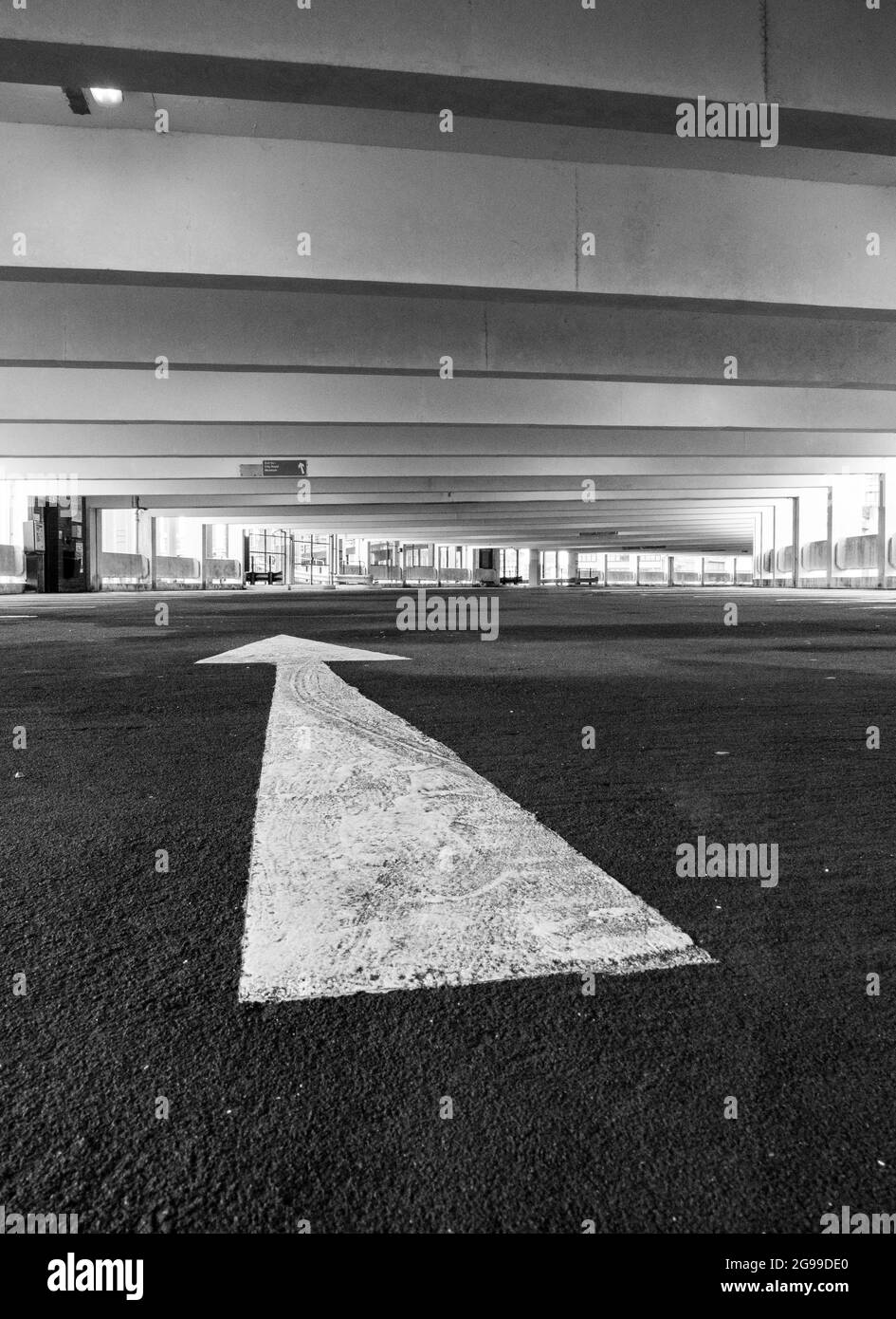 Parcheggio auto Manors Newcastle Upon Tyne Foto Stock