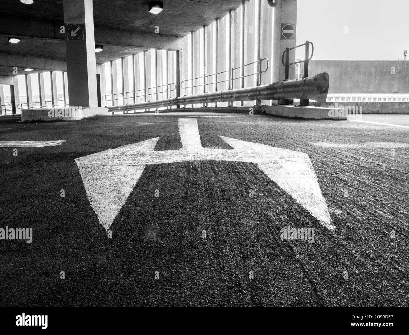 Parcheggio auto Manors Newcastle Upon Tyne Foto Stock