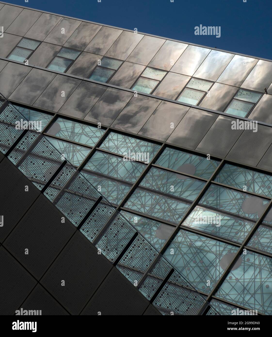 Edificio delle scienze urbane dell'Università di Newcastle, Newcastle upon Tyne, Tyneside, Foto Stock