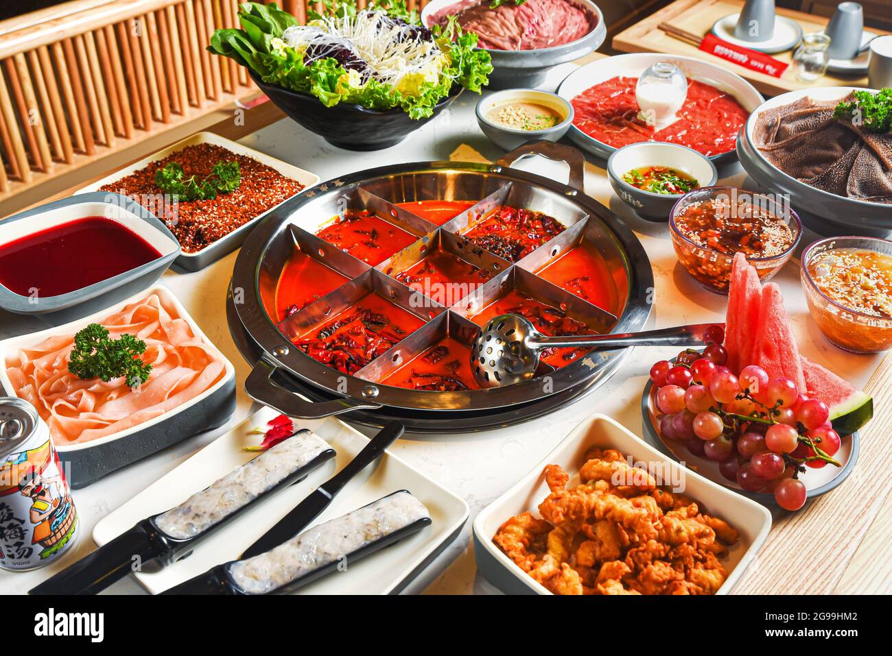 HD Food Photography cibo cinese tradizionale Foto Stock