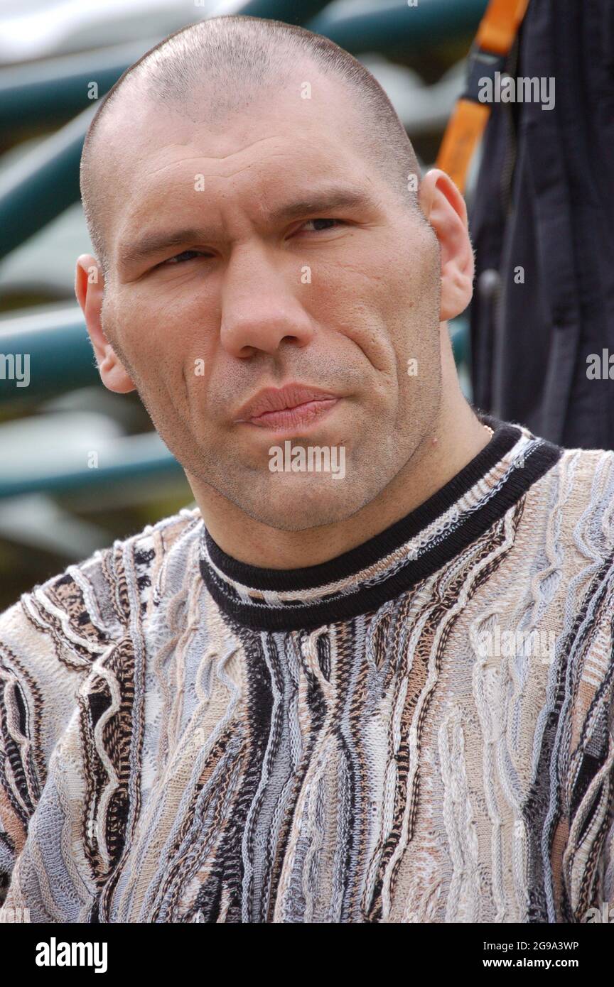 Qatar Telecom German Open 2007 - Nikolai Valuev Foto Stock