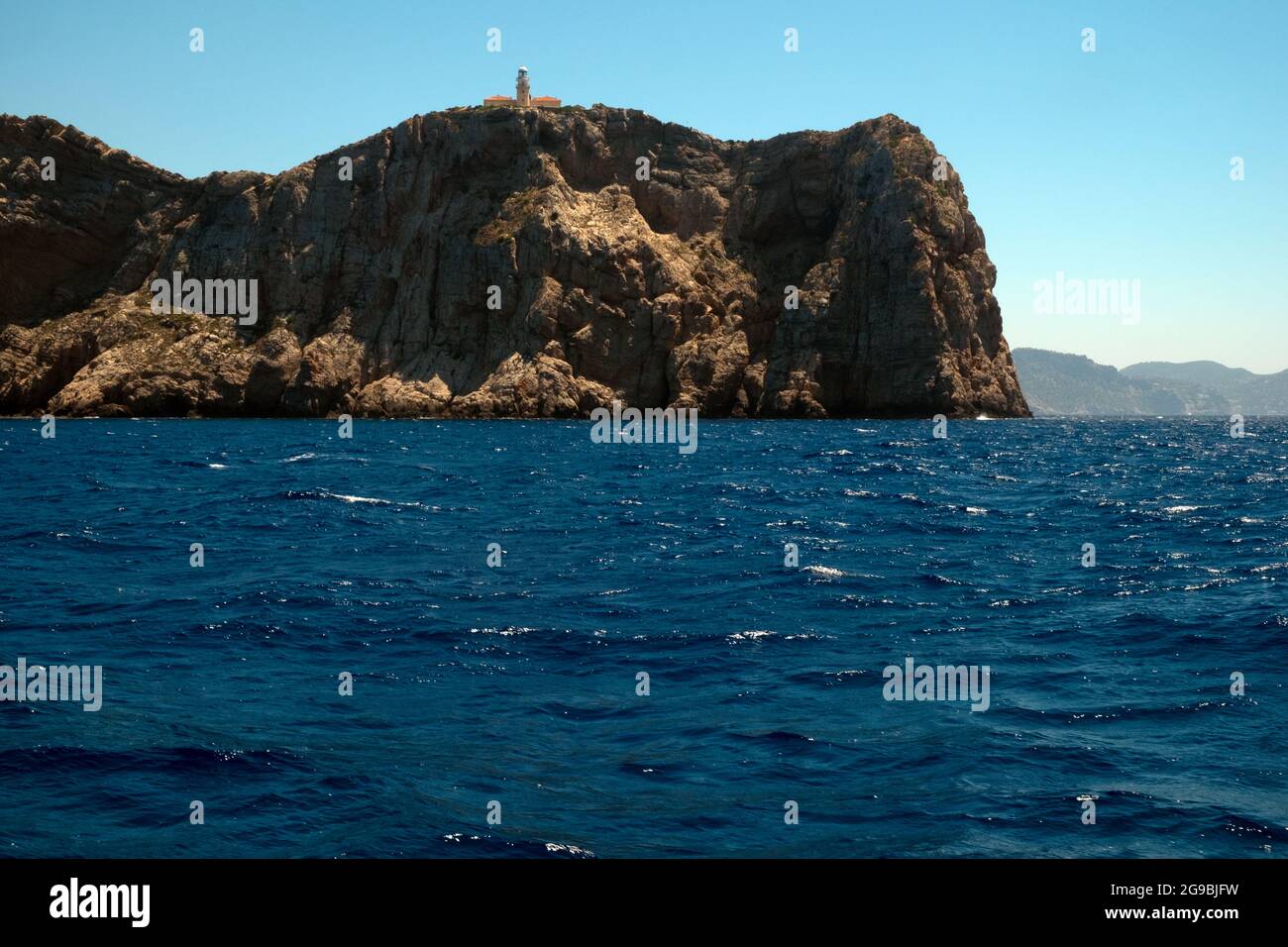 Vela a Maiorca, Maiorca, Isole Baleari Foto Stock