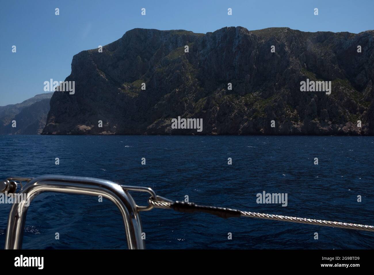 Vela a Maiorca, Maiorca, Isole Baleari Foto Stock