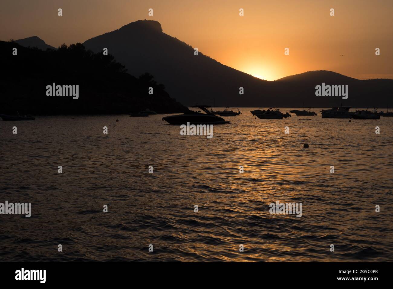Vela a Maiorca, Maiorca, Isole Baleari Foto Stock
