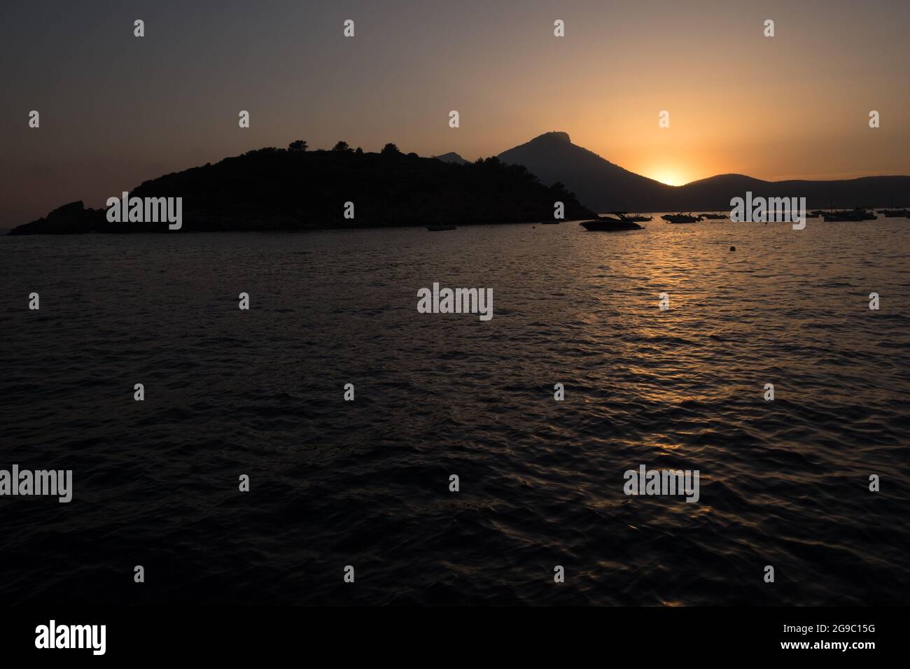 Vela a Maiorca, Maiorca, Isole Baleari Foto Stock