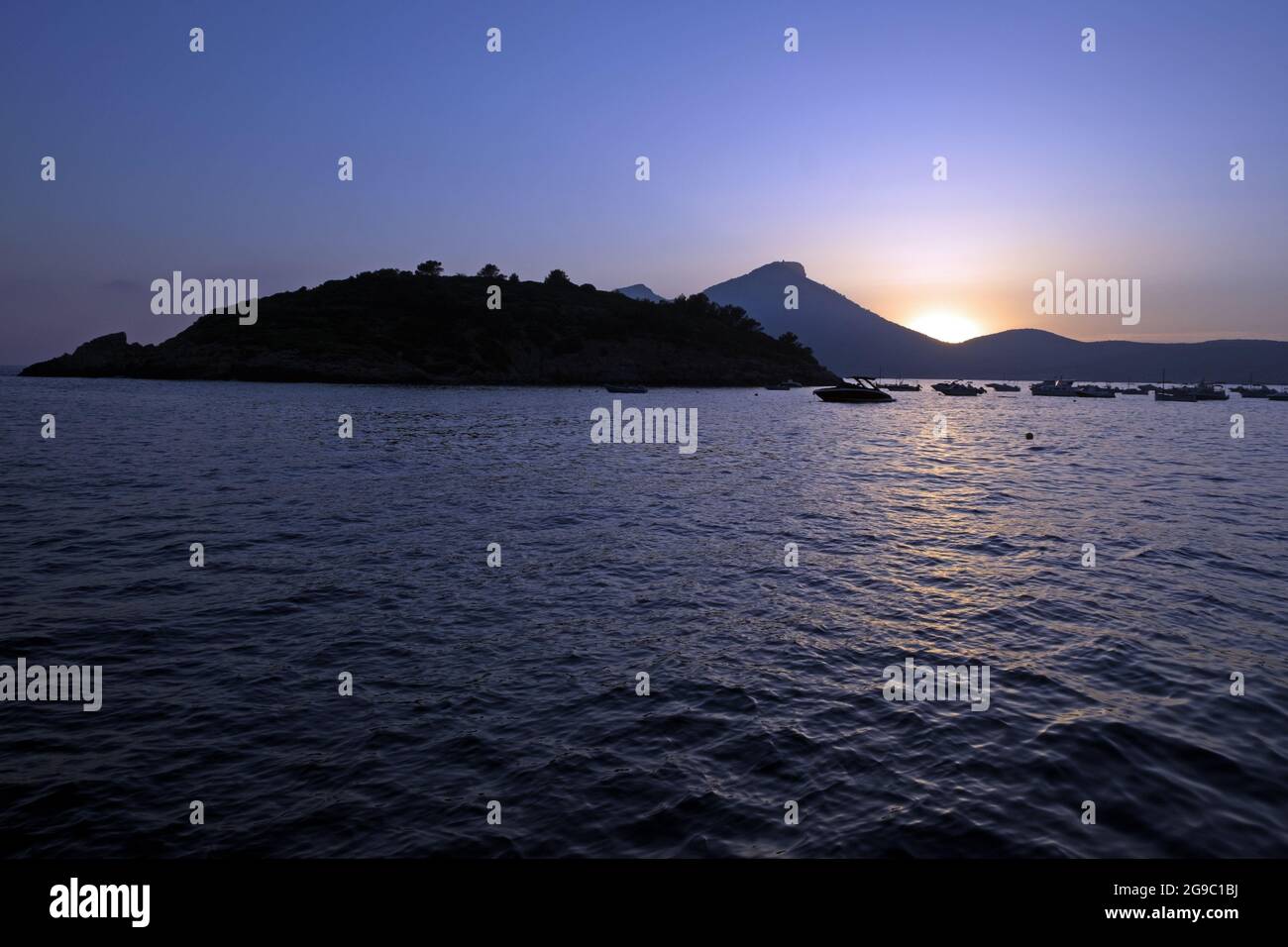 Vela a Maiorca, Maiorca, Isole Baleari Foto Stock