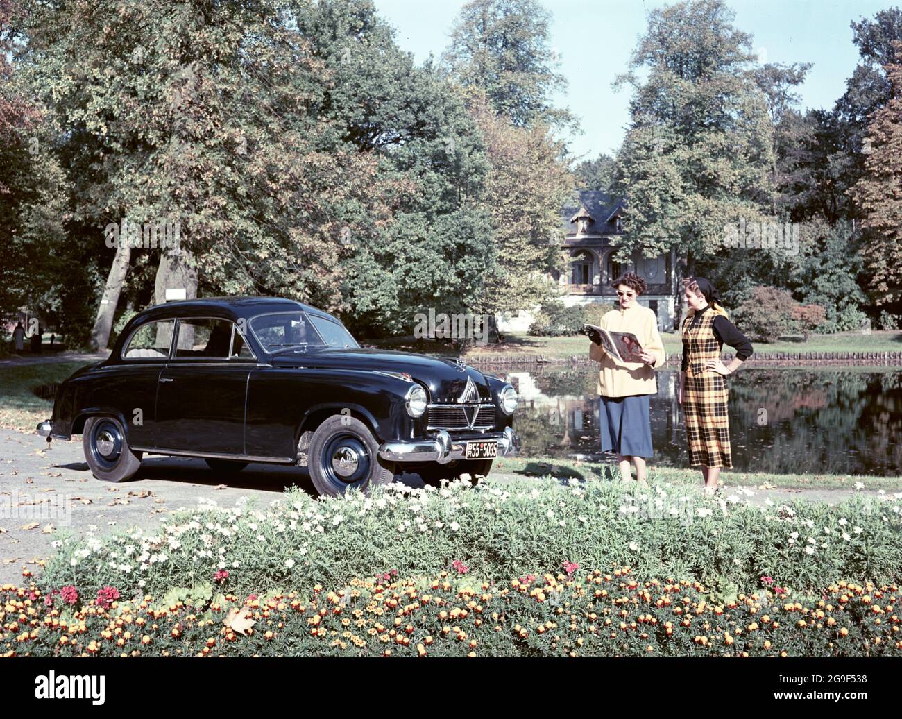 Trasporti, auto, Borgward Hansa 1800, 1952-1954, DIRITTI-AGGIUNTIVI-AUTORIZZAZIONE-INFORMAZIONI-NON-DISPONIBILE Foto Stock