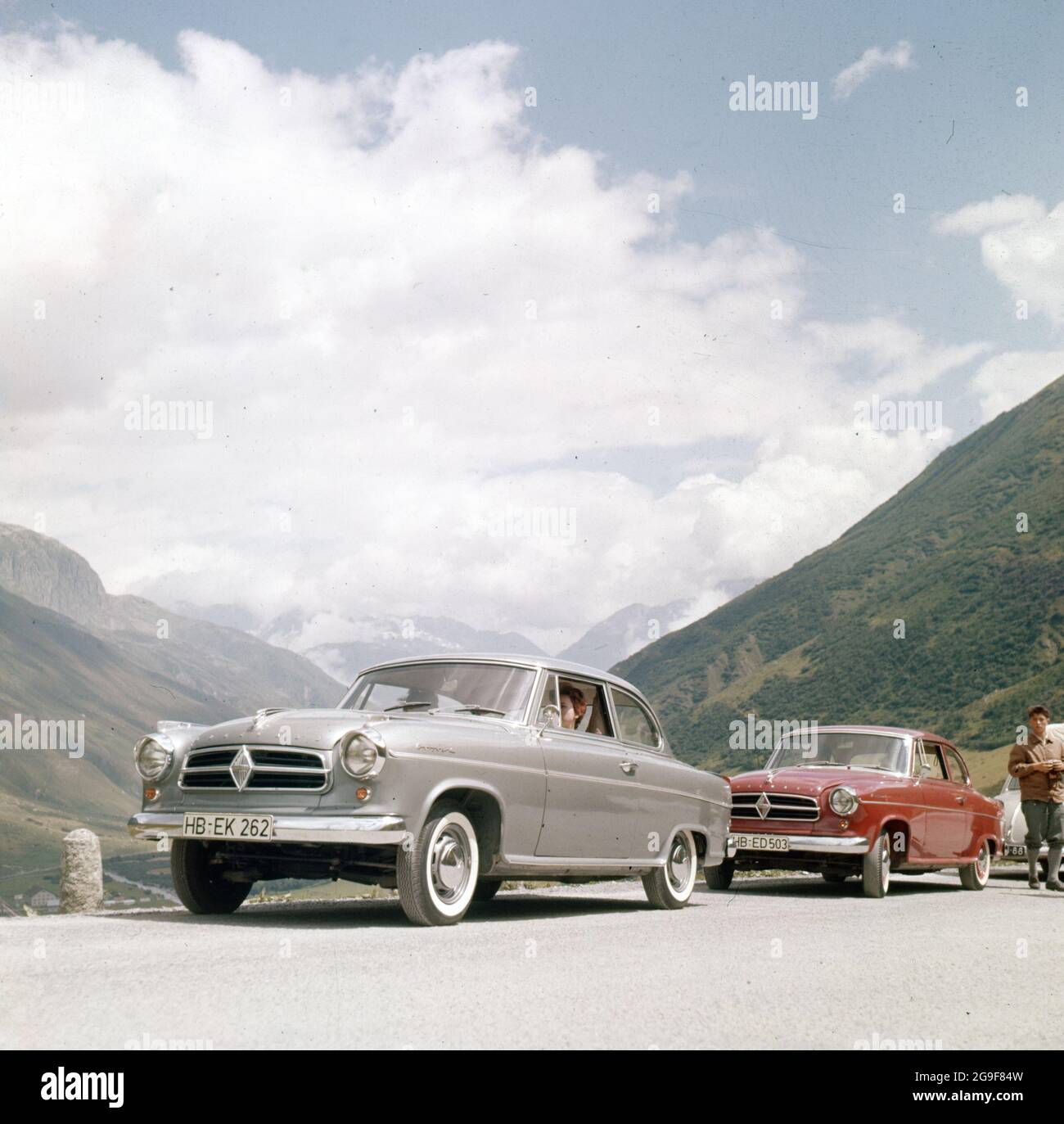 Trasporti, auto, Borgward Isabella TS, 1959, DIRITTI-AGGIUNTIVI-AUTORIZZAZIONE-INFORMAZIONI-NON-DISPONIBILI Foto Stock
