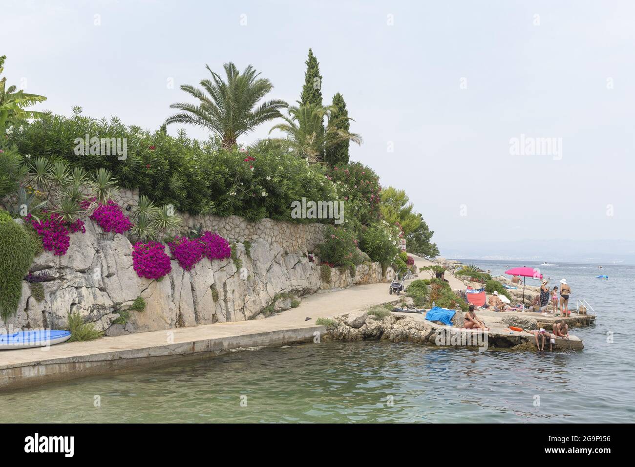 Stagione turistica in Croazia Foto Stock