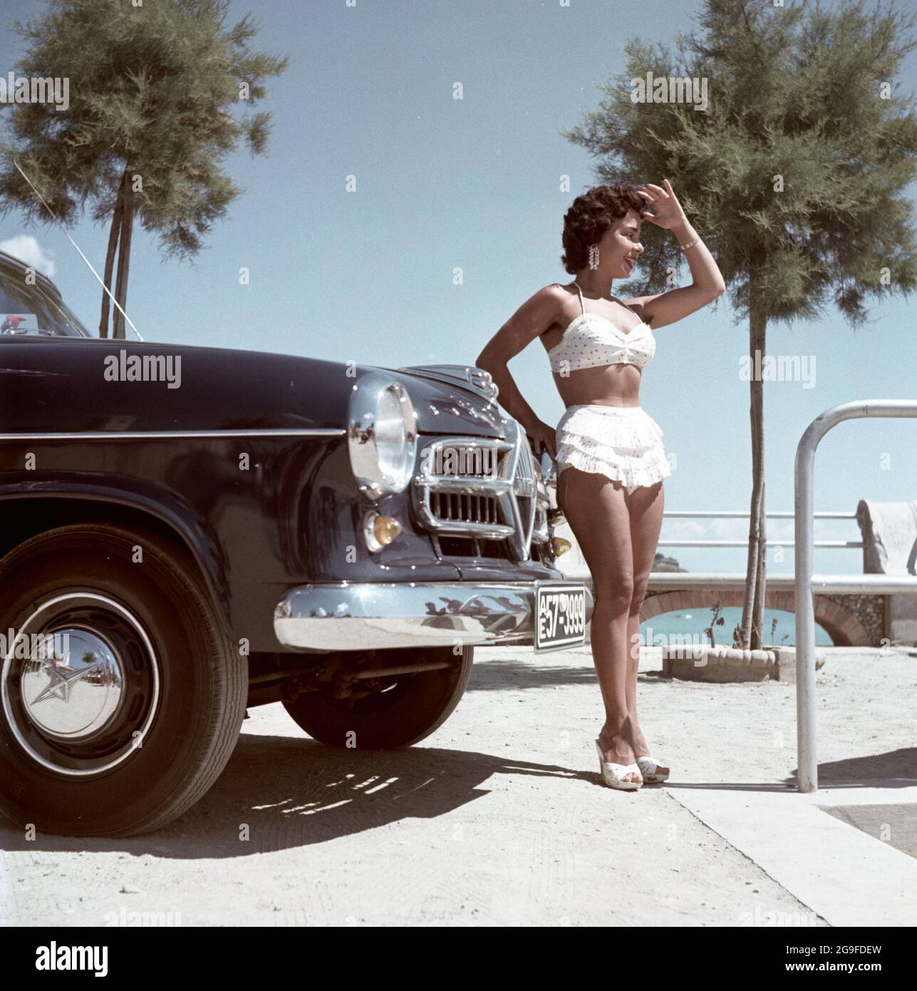 Trasporto, auto, limousine Borgward Isabella, versione 1954, DIRITTI-AGGIUNTIVI-AUTORIZZAZIONE-INFORMAZIONI-NON-DISPONIBILI Foto Stock