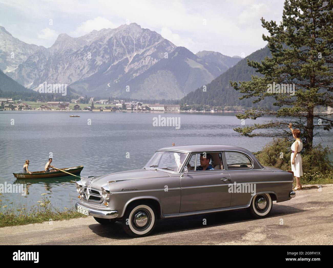 Trasporti, auto, Borgward Isabella TS, 1959, DIRITTI-AGGIUNTIVI-AUTORIZZAZIONE-INFORMAZIONI-NON-DISPONIBILI Foto Stock