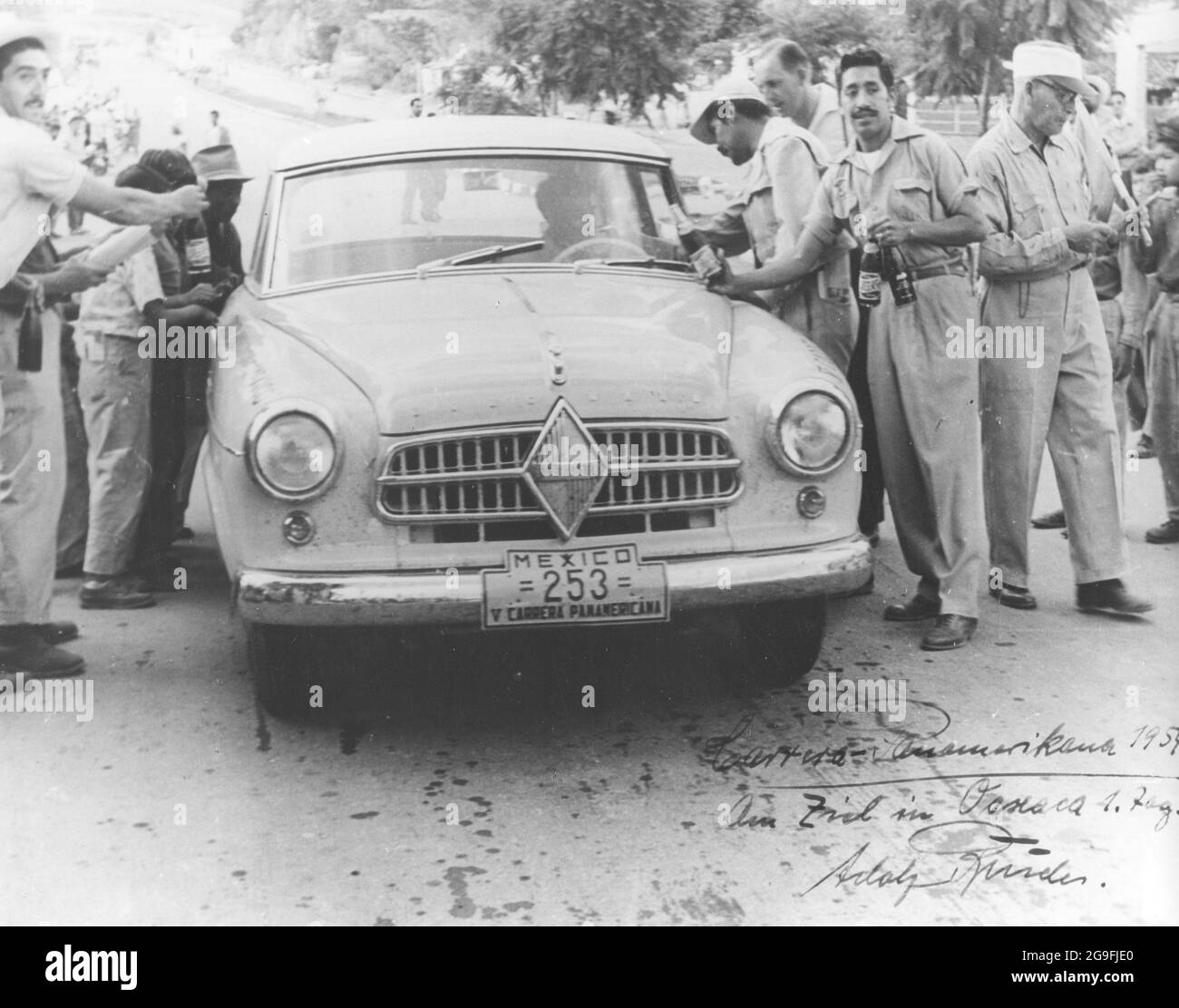 Trasporto, auto, limousine Borgward Isabella, 1954, DIRITTI-AGGIUNTIVI-AUTORIZZAZIONE-INFORMAZIONI-NON-DISPONIBILI Foto Stock