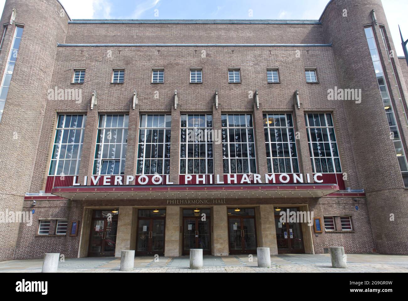 Liverpool Philharmonic Hall Foto Stock