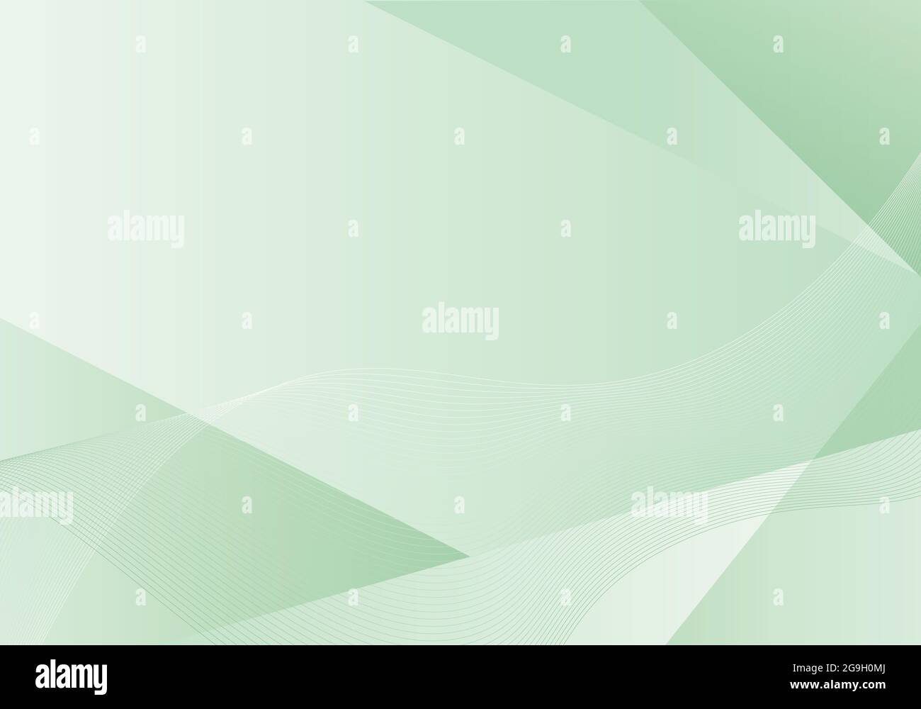 Sfondo vettoriale astratto di colore verde chiaro. Foto Stock