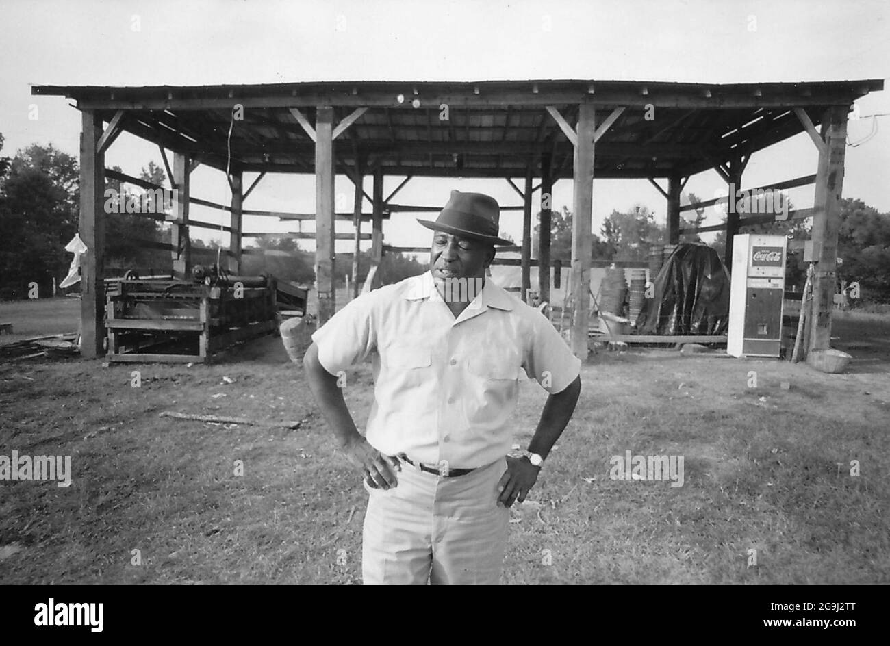 Acquirente o manager della Southwest Alabama Farmers cooperative Association (SWAFCA) 1968 Foto Stock