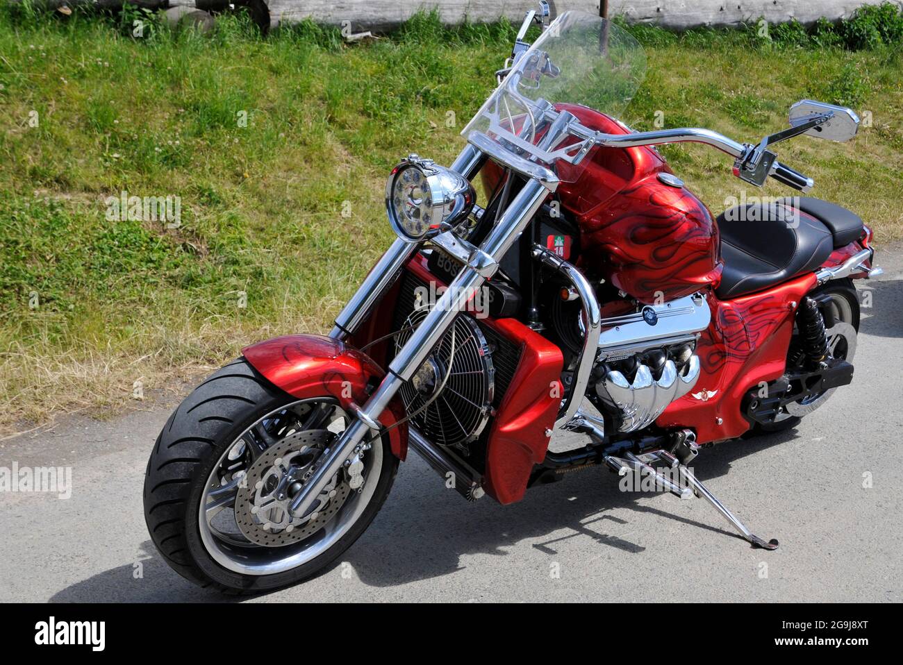 Boss Hoss Moto Foto stock - Alamy