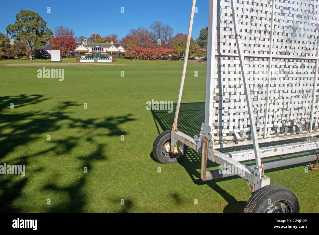 Bradman Oval a Bowral Foto Stock