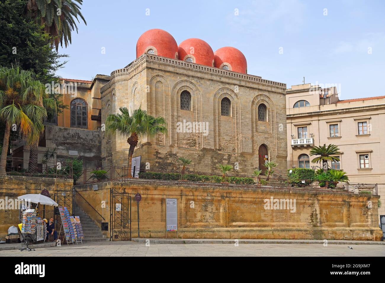 Chiesa San Cataldo, Palermo, Sicilia, Italia Foto Stock