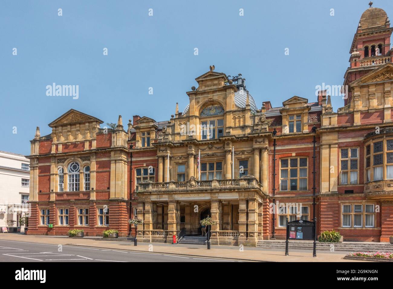 Royal Leamington Spa Municipio Foto Stock