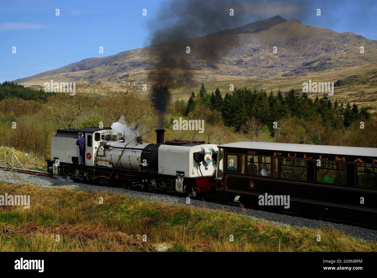 Ferrovia delle Highlands gallesi a scartamento ridotto, Foto Stock