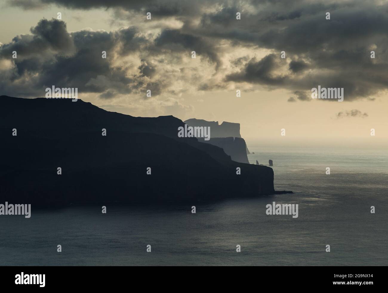 Isole di Faroe Foto Stock
