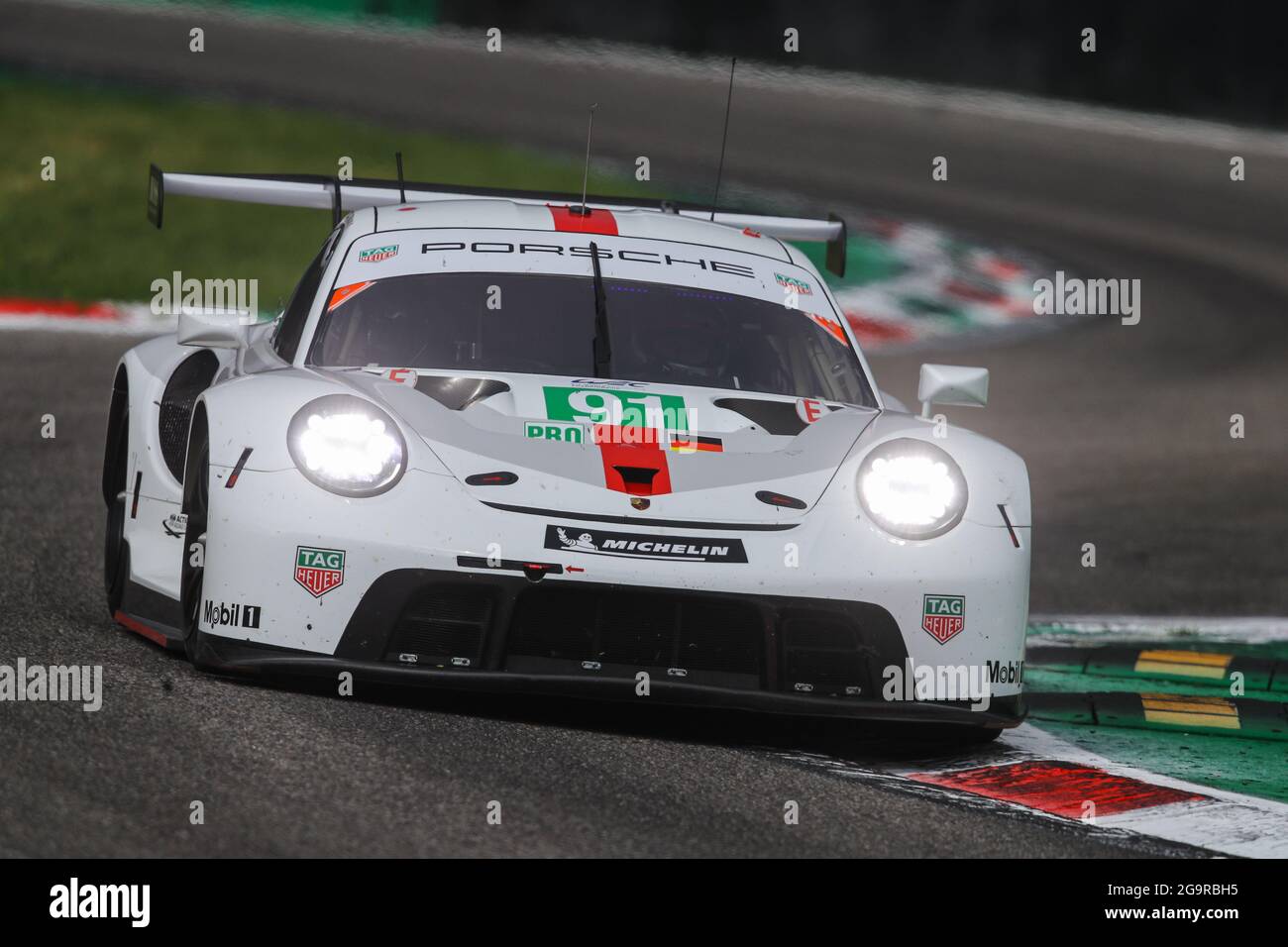 Porsche GT Team, Porsche 911 RSR-19, Gianmaria Bruni/Richard Lietz, WEC 2021, Round 3, Monza 16-18 luglio 2021 Foto Stock