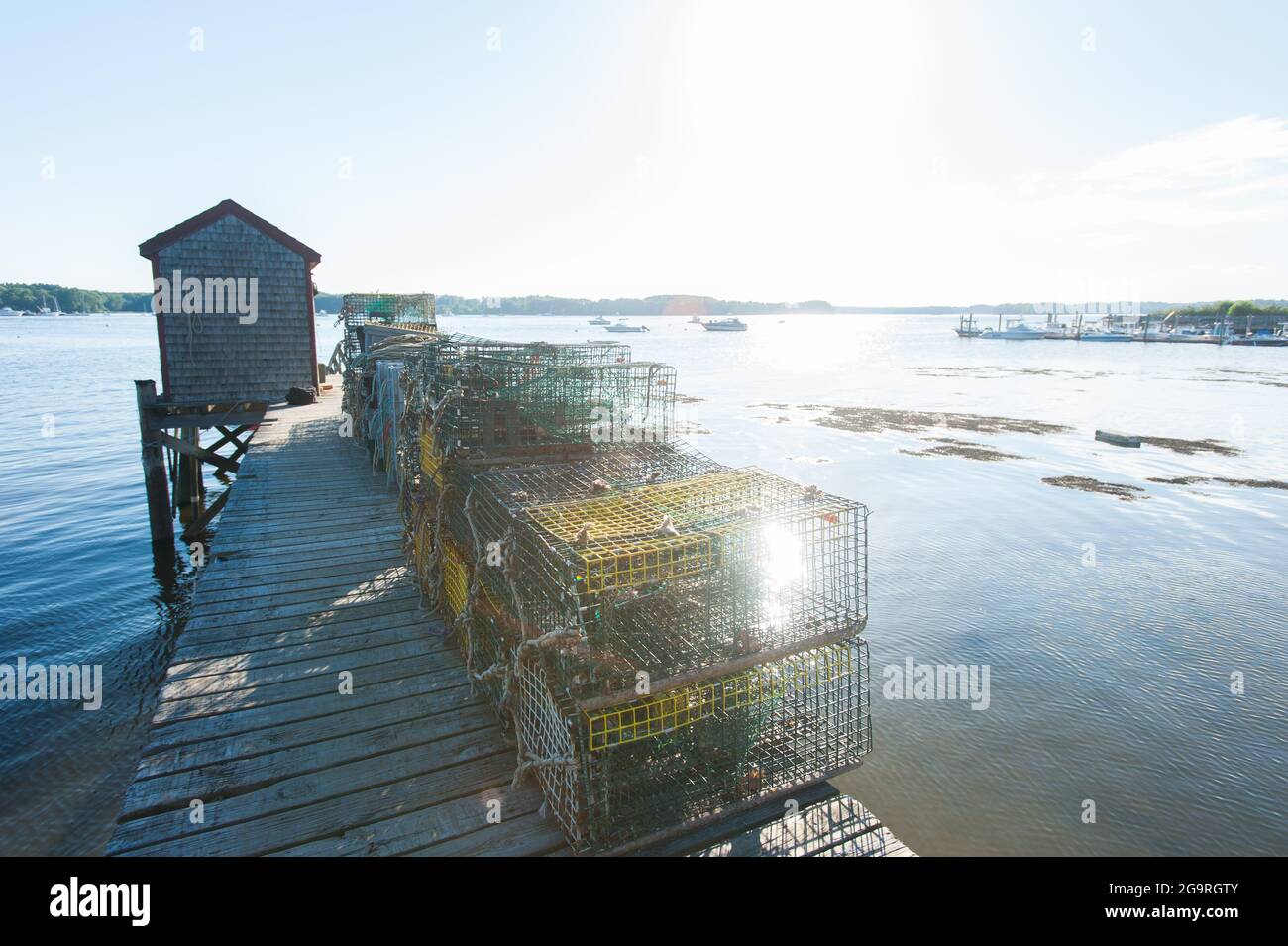 Newick's Lobster House, dover, New Hampshire, Stati Uniti Foto Stock