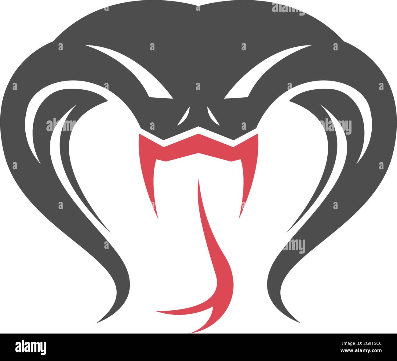 Illustrazione del modello vettoriale del logo Snake Icon Illustrazione Vettoriale