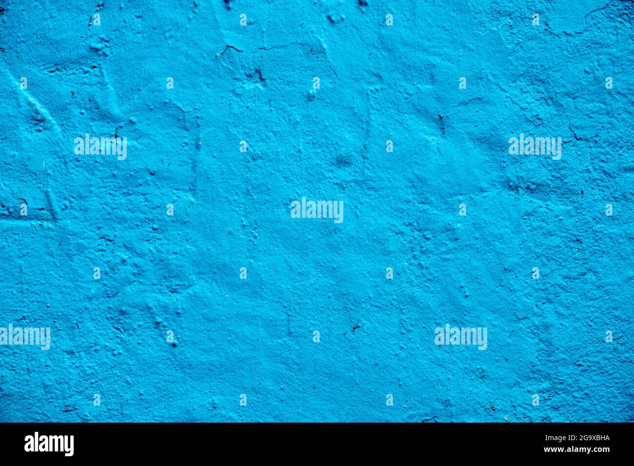 Struttura delle pareti blu invecchiata per sfondo o sfondo. Foto Stock
