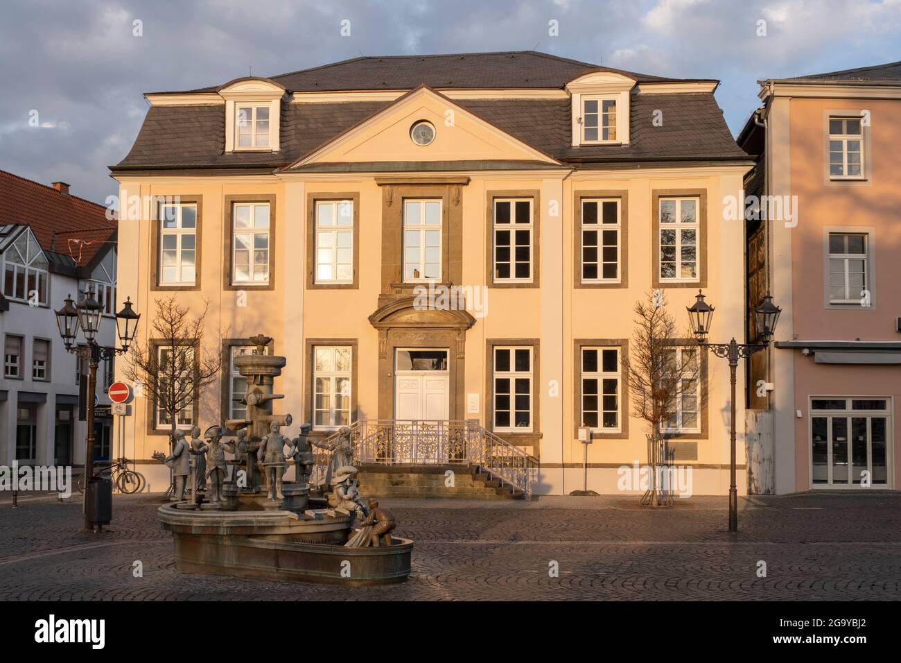 Palazzo comunale, Lippstadt, Westfalia, Nord Reno-Westfalia, Germania, Europa Foto Stock