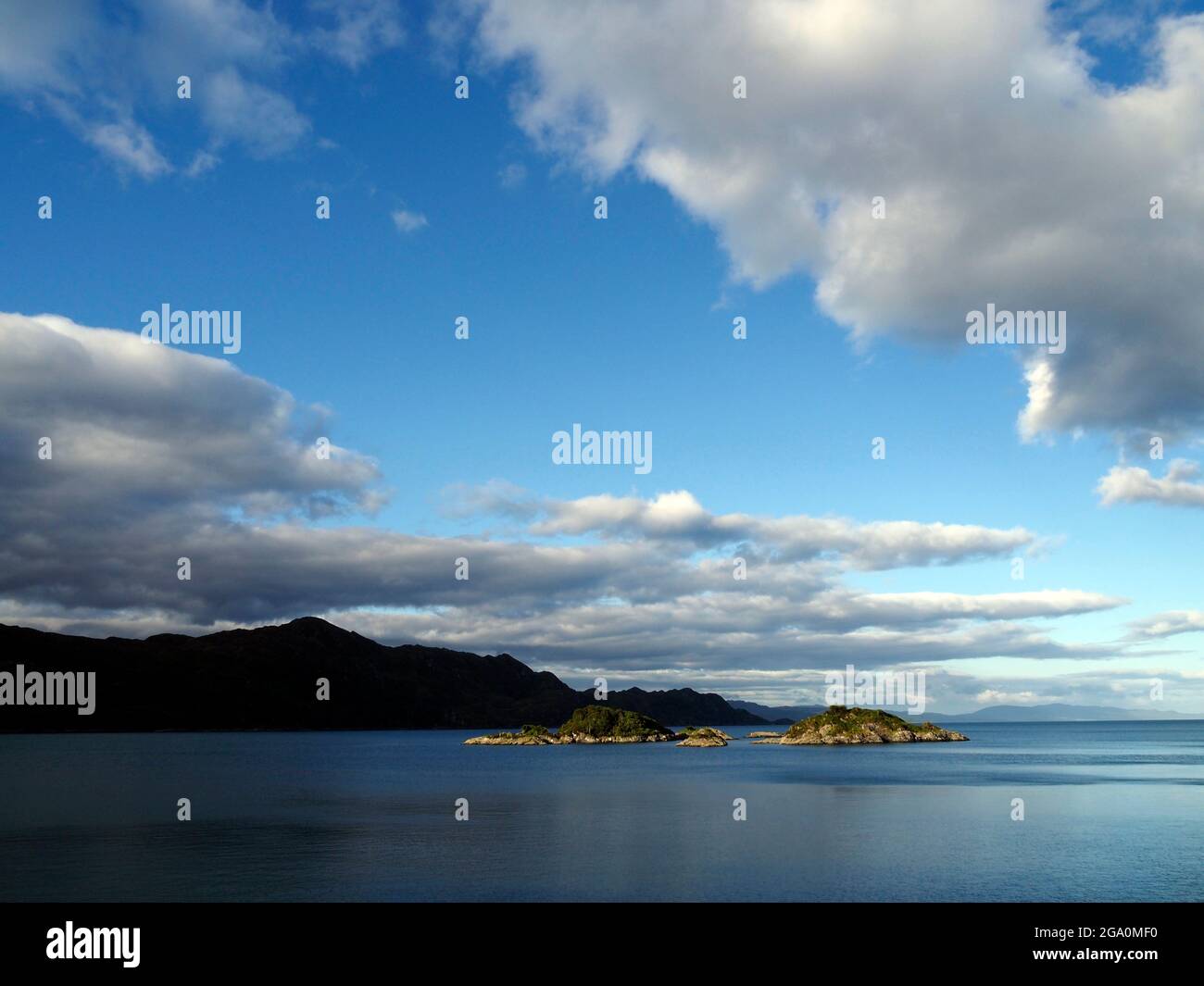 Loch Ailort, vicino a Mallaig, Scozia Foto Stock