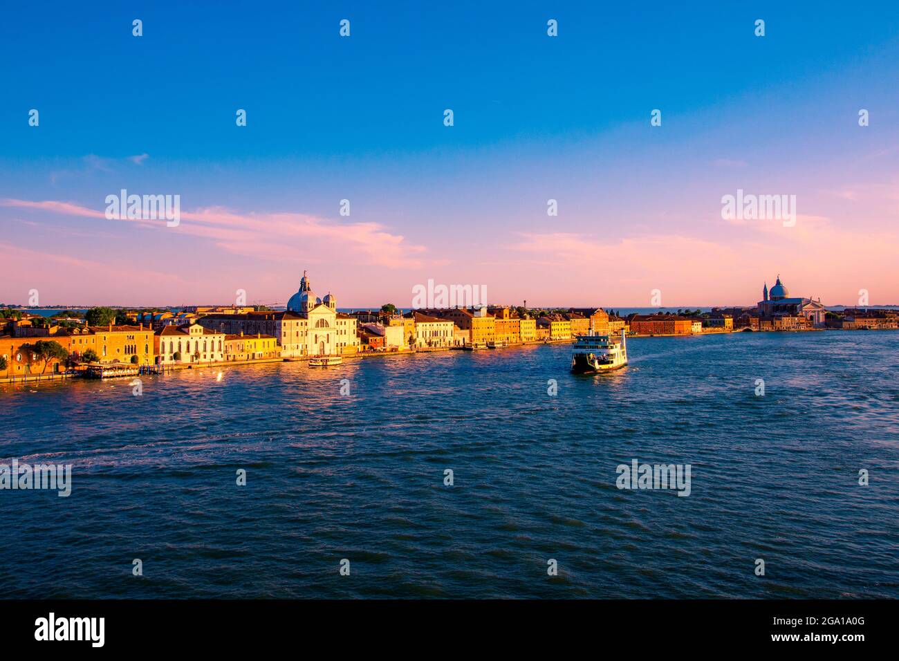 Italia Venezia città romantica Foto Stock