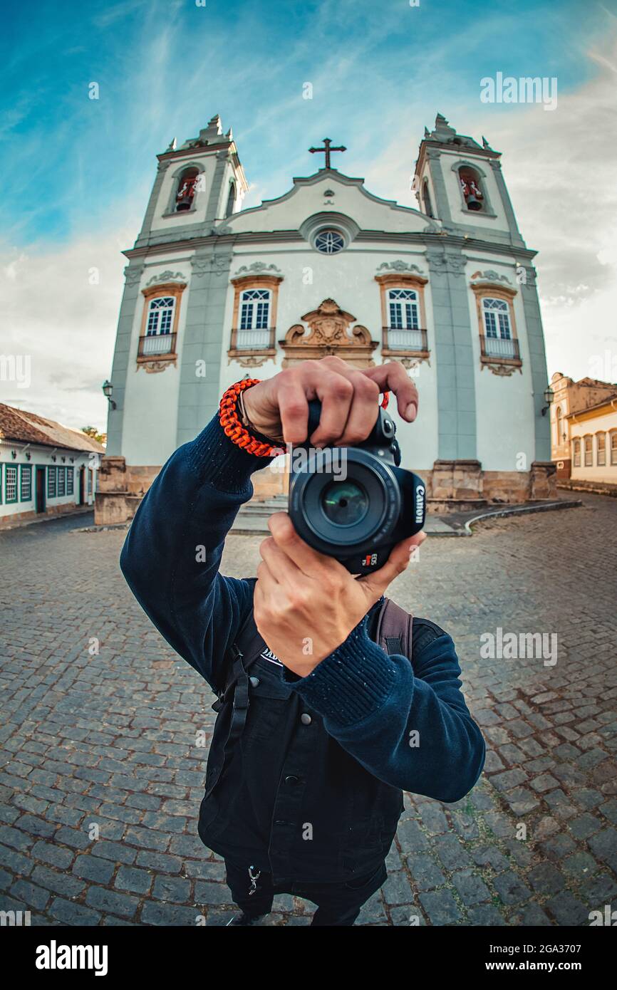 Chiesa barocca Foto Stock