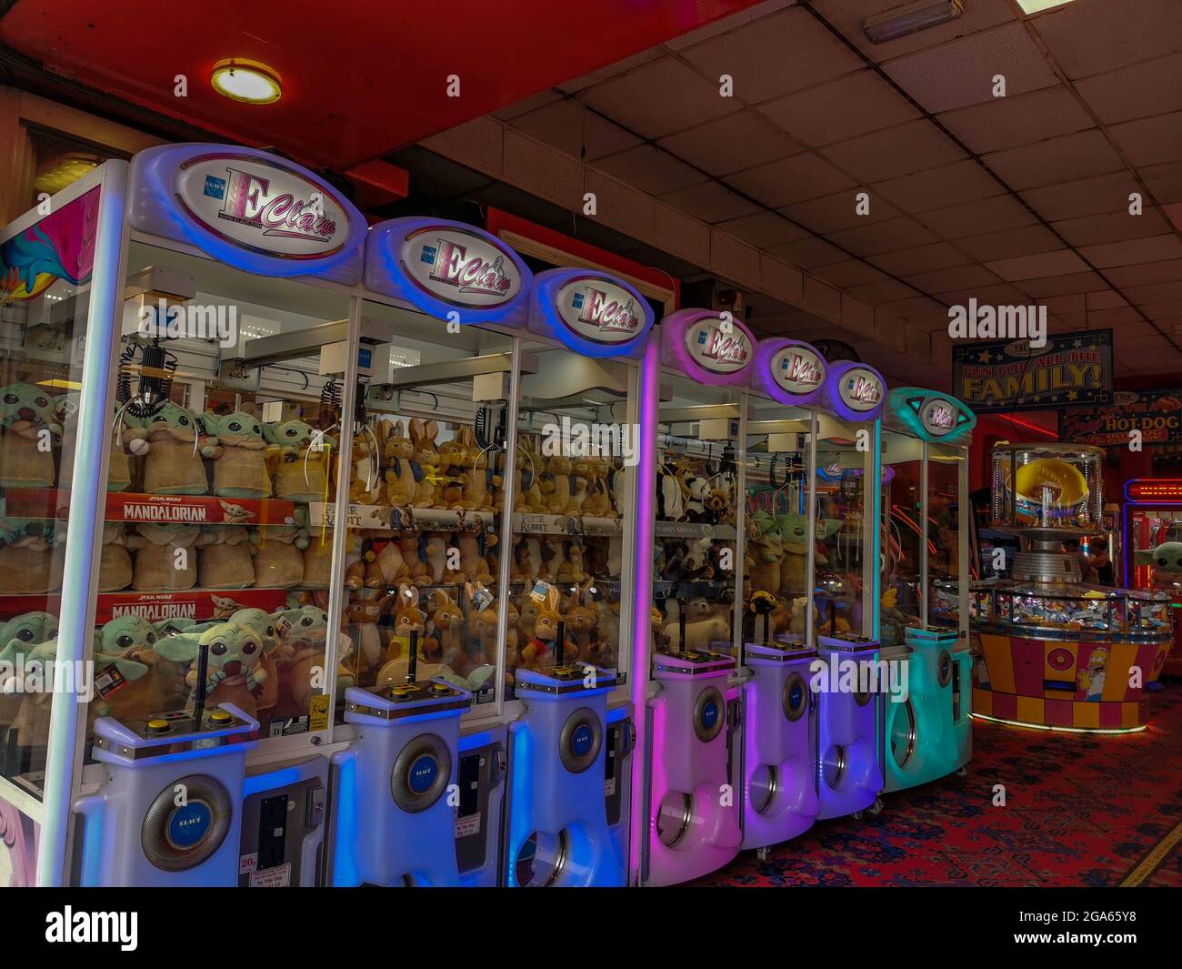 Foto turistiche da Scarborugh Robin Hoods Bay Filey ThornWick Bay Estate 2021 Post Covid Times North Yorkshire Coast Foto Stock