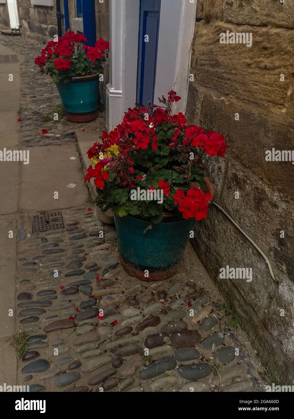 Foto turistiche da Scarborugh Robin Hoods Bay Filey ThornWick Bay Estate 2021 Post Covid Times North Yorkshire Coast Foto Stock