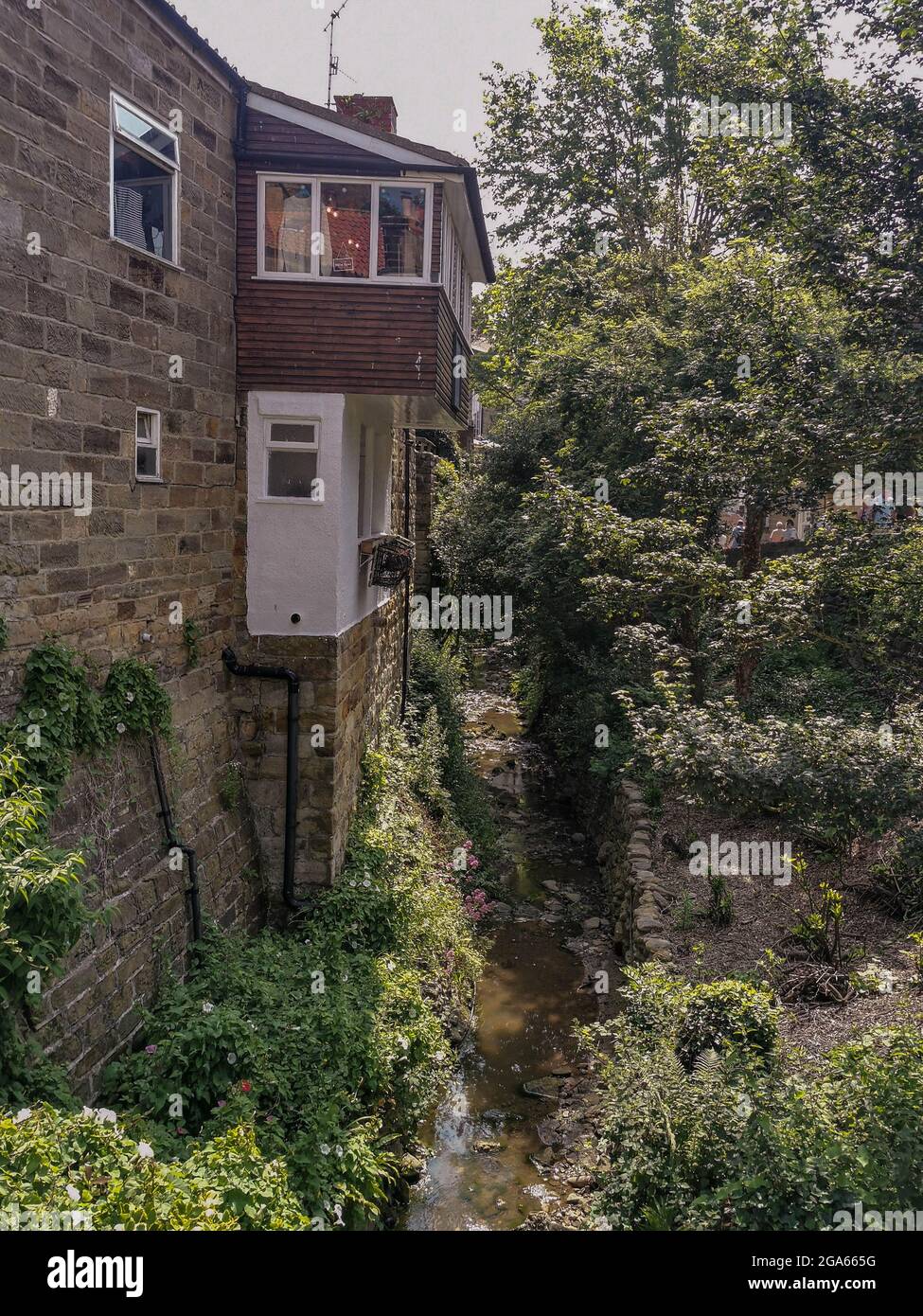 Foto turistiche da Scarborugh Robin Hoods Bay Filey ThornWick Bay Estate 2021 Post Covid Times North Yorkshire Coast Foto Stock